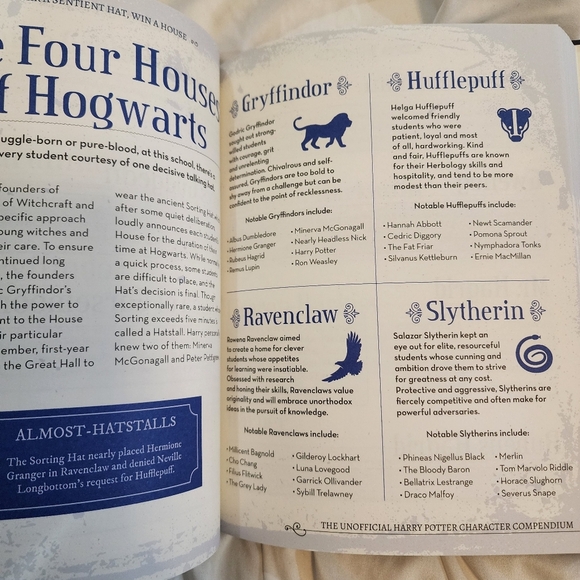 Harry Potter Character Compendium Book Exclusive Edition- Hardcover - Picture 6 of 7